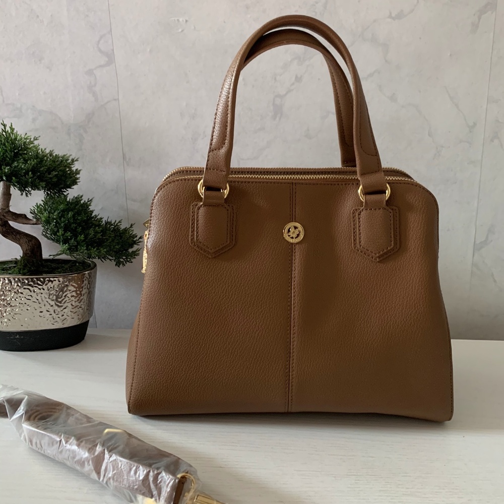 Ora Delphine Cora Satchel In Walnut - image 1